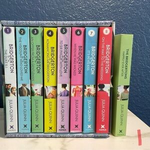 Set of 9 Bridgerton Paperback Books by Julia Quinn - from the Netflix Series